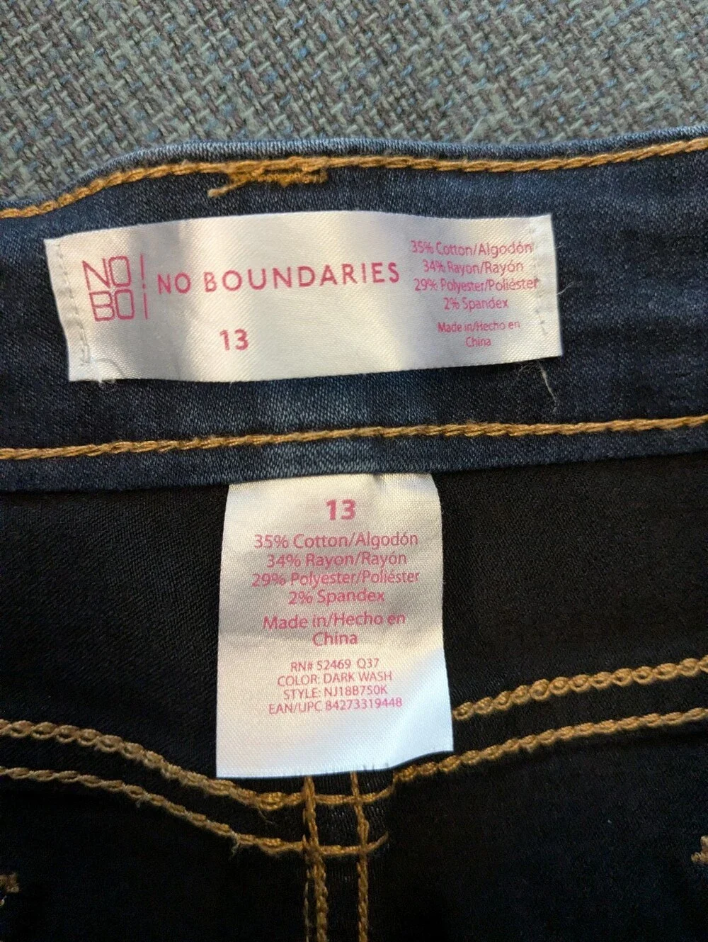 No Boundaries Size 13 Denim Jeans Shorts